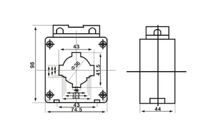 High Quality MSQ-40 Current Transformers for Electronic Equipment