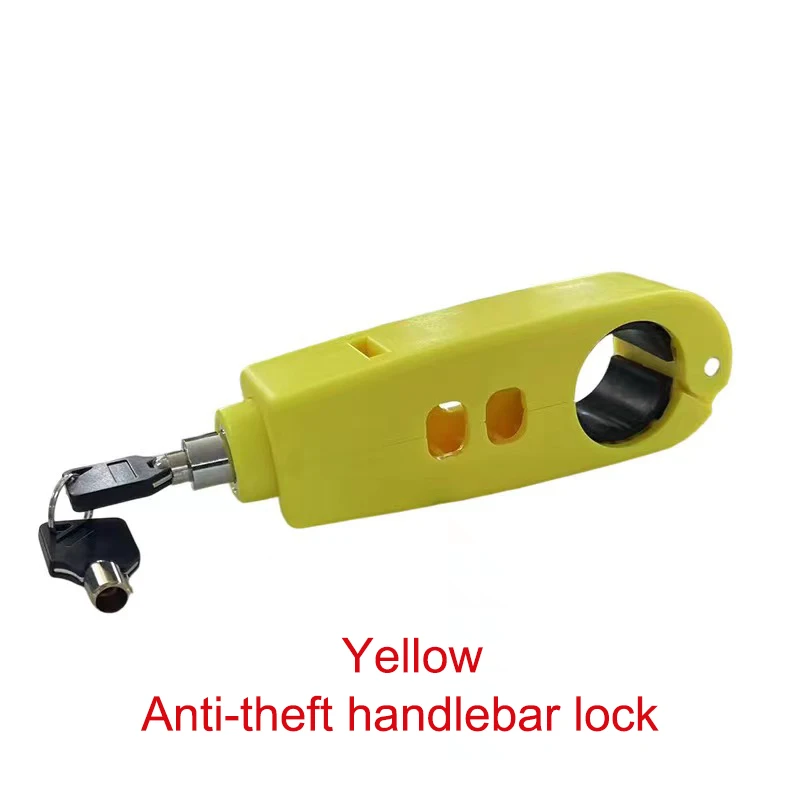 Alloy Electric Scooter Brake Lock Handlebar Safety Lock and Throttle Grip Anti Theft Protection for Secure Riding