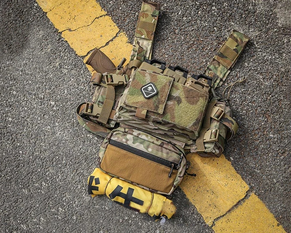 Emersongear 500d Cordura Nylon Multicam Adjustable Combat Chest Rig Mk3 ...