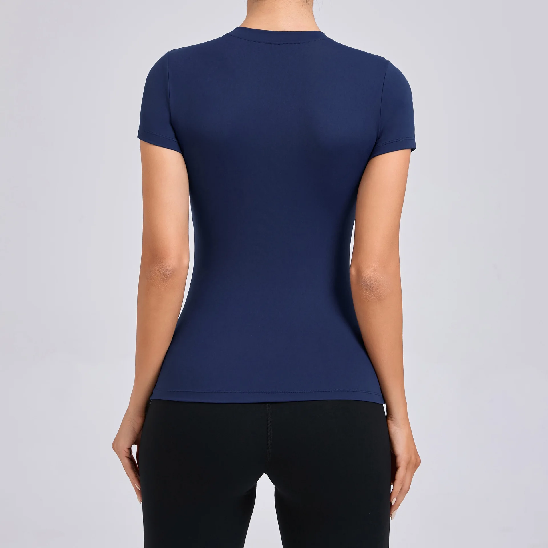 Women's Summer Cotton Compression T-Shirt - Smart Fabric