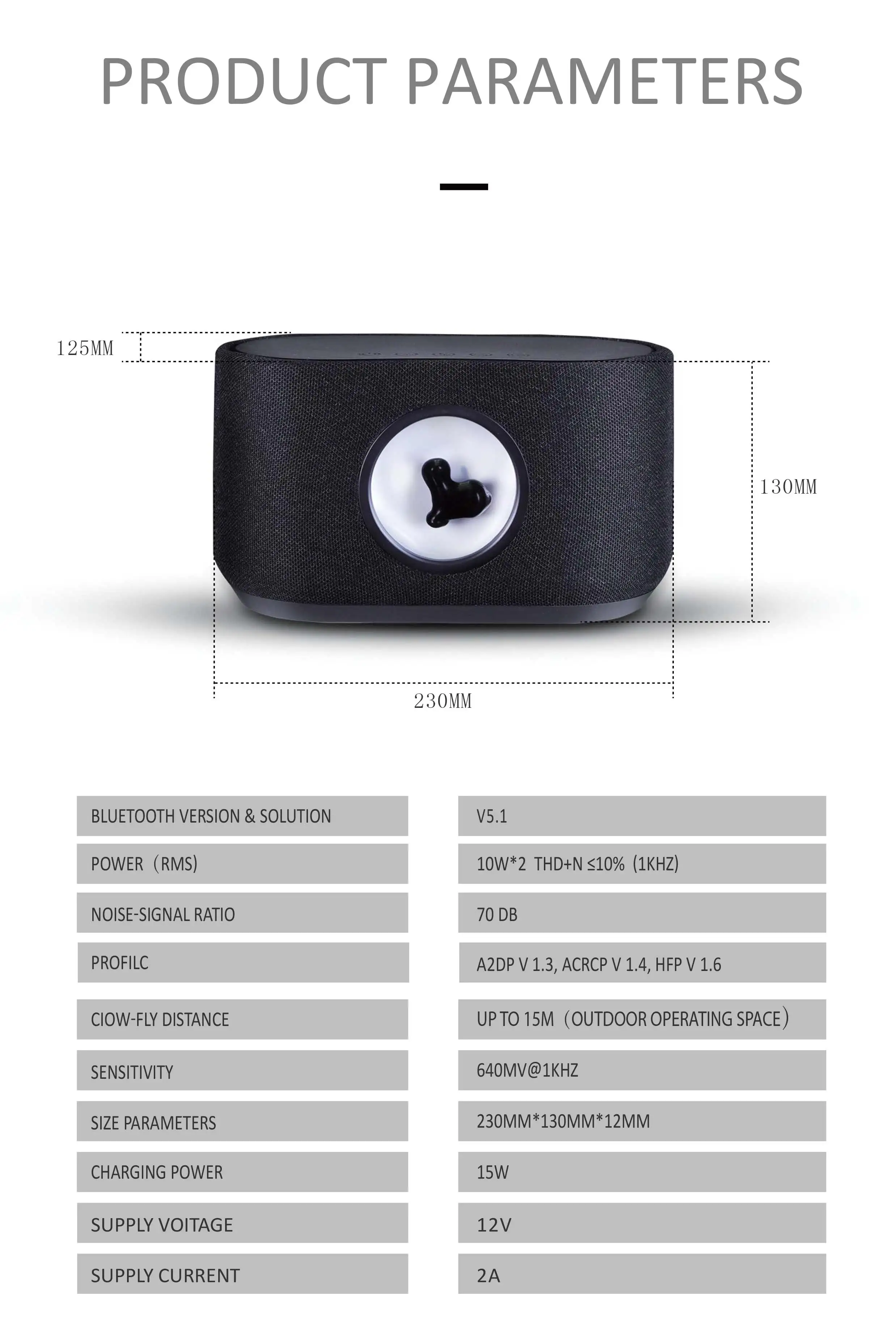 Cop Rose Excellent Quality Bluetooth Fluid