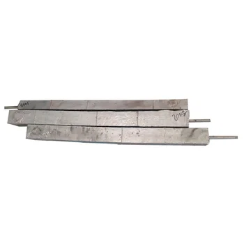 High quality sacrificial zinc anode cathodic protection sacrificial anode zinc sacrificial anode bars