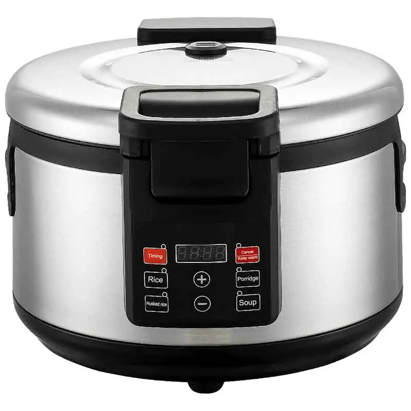 Okicook 16L большой размер для отеля ресторана черная электрическая Коммерческая рисоварка кухонная