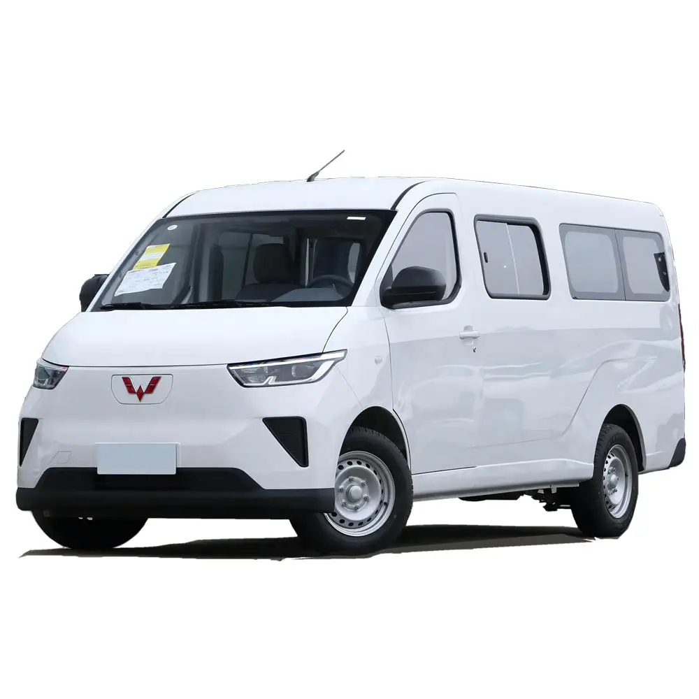 Wuling Yangguang 230km Pure Electric Range Small Electric Van Bus Mini Passenger Car Electric Bus 6 Seater Passenger Vehicle