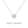 Silver 8mm-DY191706-S-W-WH