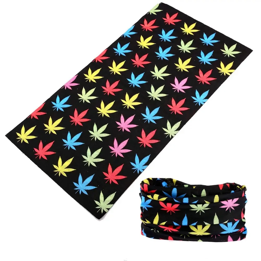 Custom Bandana Printed Logo Snood Seamless Tube Bandana Multifunctional