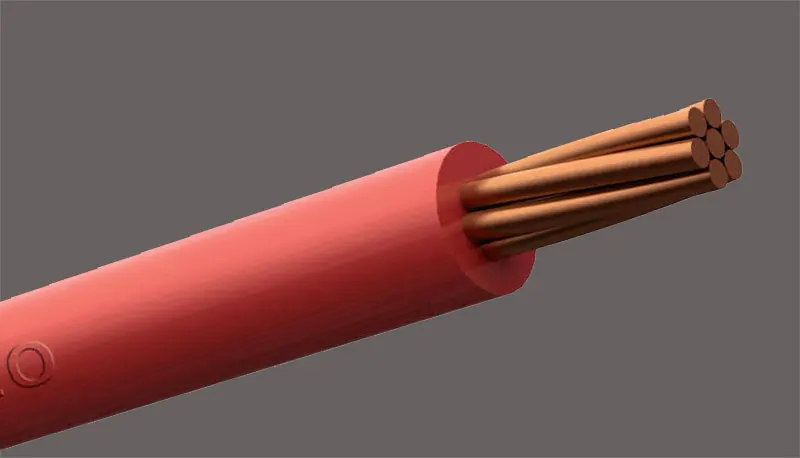 LSZH Insulated Non-sheathed Power Cables 450/750V Single Core Halogen Free H07Z-R 1.5-630mm2 Class 2 Stranded Copper Conductor