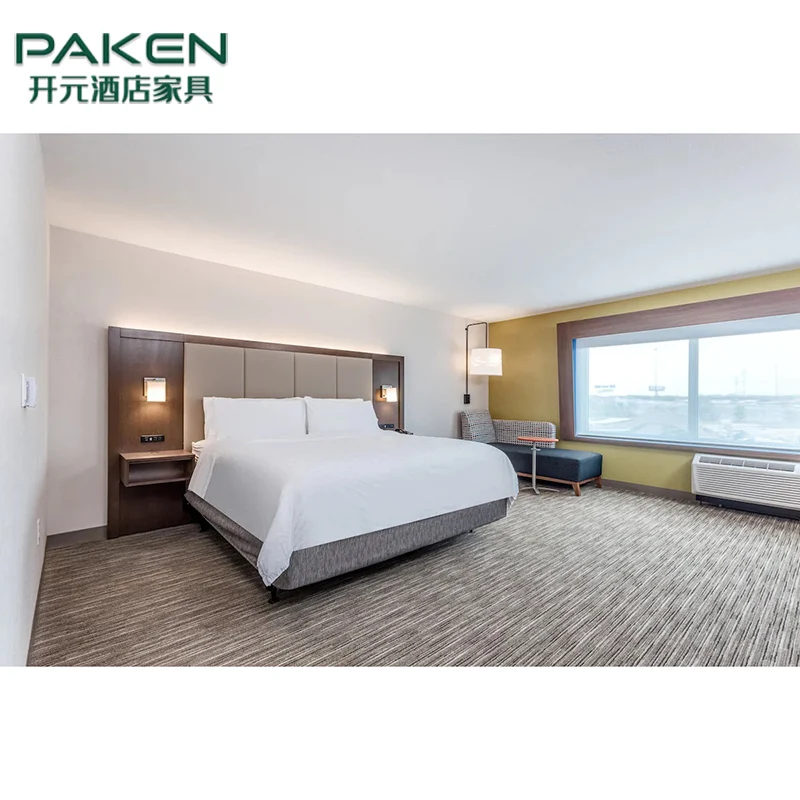 Wholesale Holiday Inn Express Hotel Furniture Suites Wooden Bed Frame