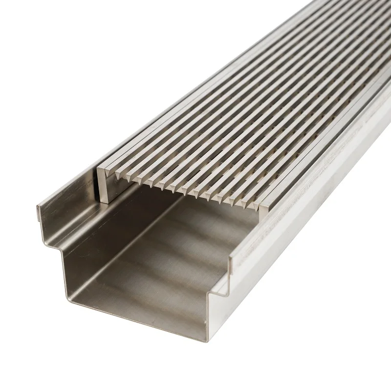 Stainless Steel Grating Floor Drain - Durable & Versatile