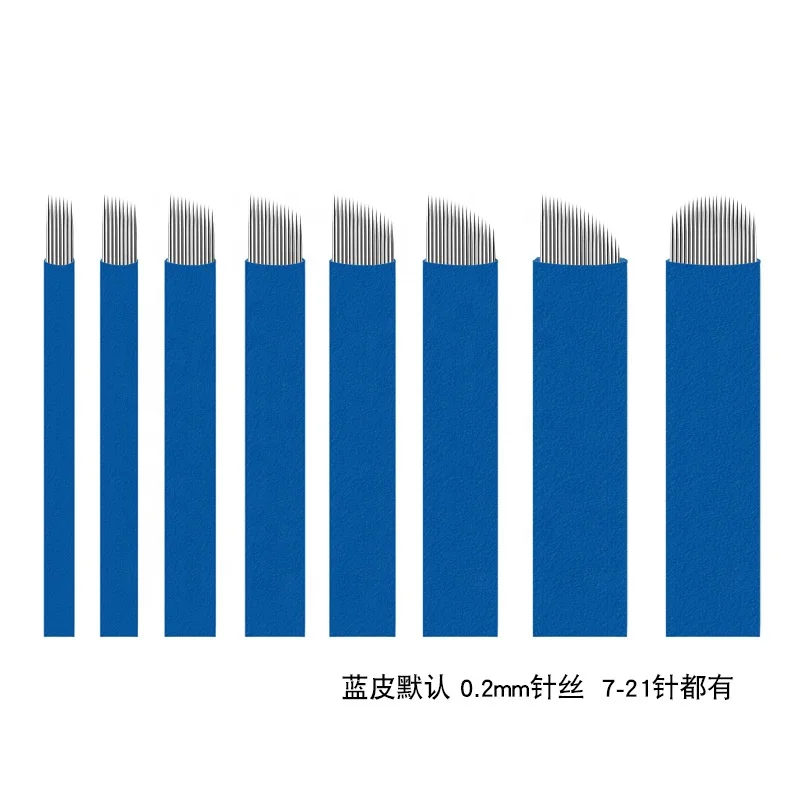 High Quality Microblading Eyebrow Tattoo Needle Blades Permanent Makeup Tool with Stainless Steel Material