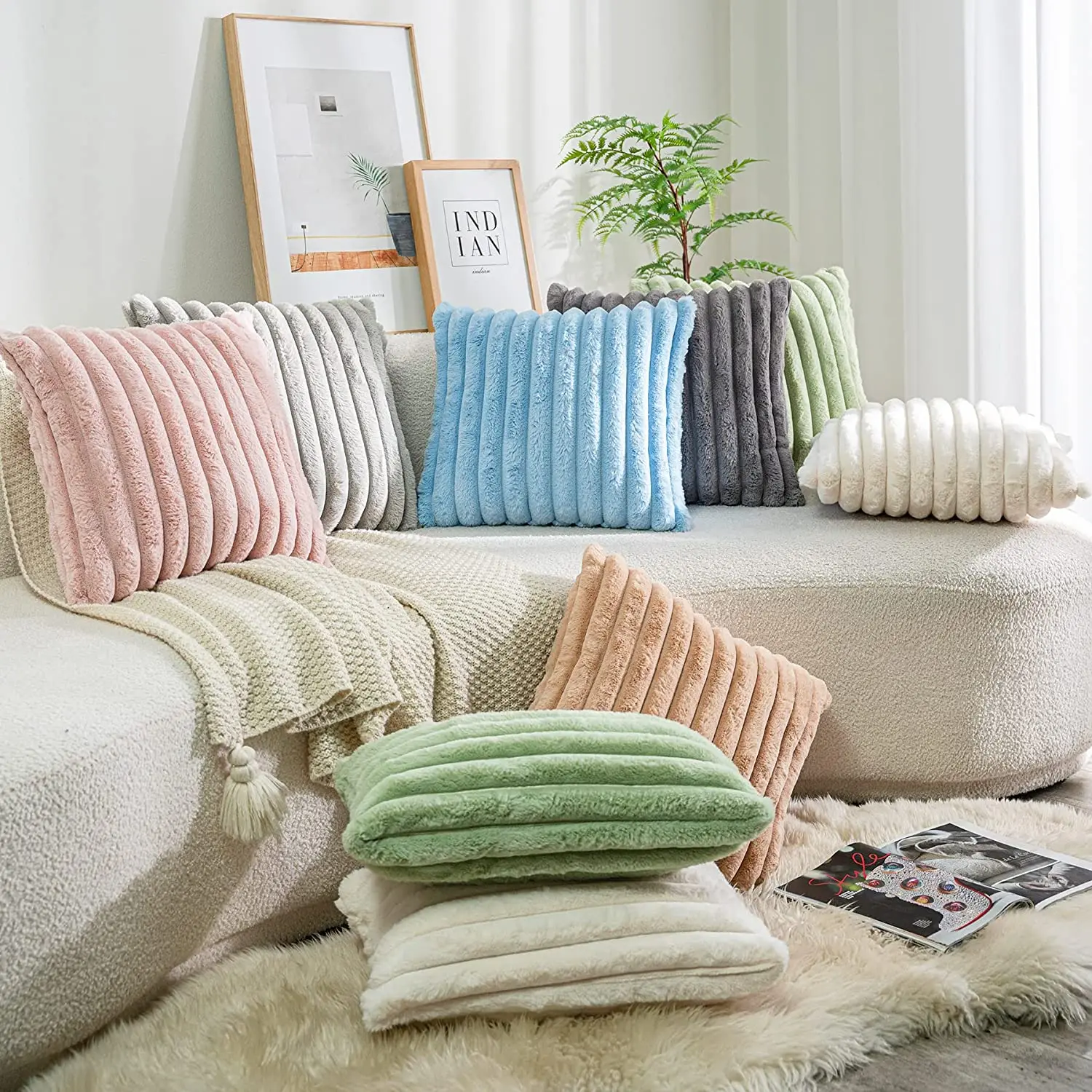 Create a Cozy Ambiance with Soft and Luxurious Pillow Cover Fabrics