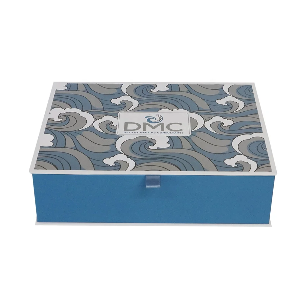 Custom Logo Luxury  Paper Packaging Magnetic Lid Closure Rigid Gift Boxes
