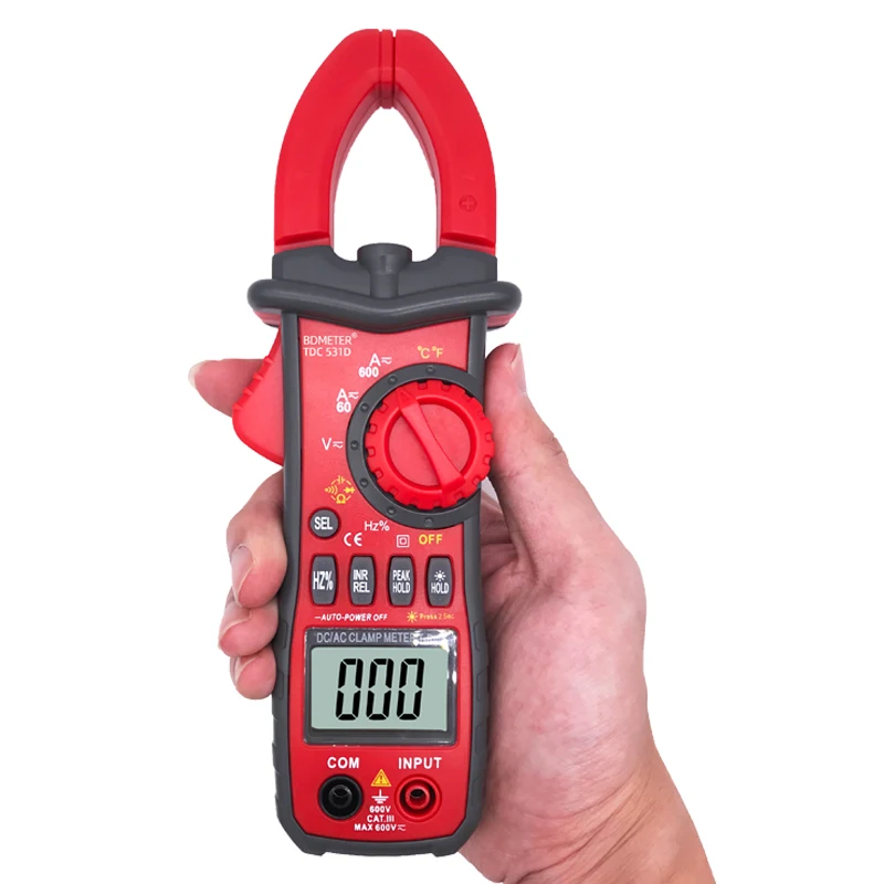 UNI-T UT281C True RMS Flex Clamp; 3000A AC True RMS Clamp Meter, Low Voltage Display / Digital Hold/Backlight