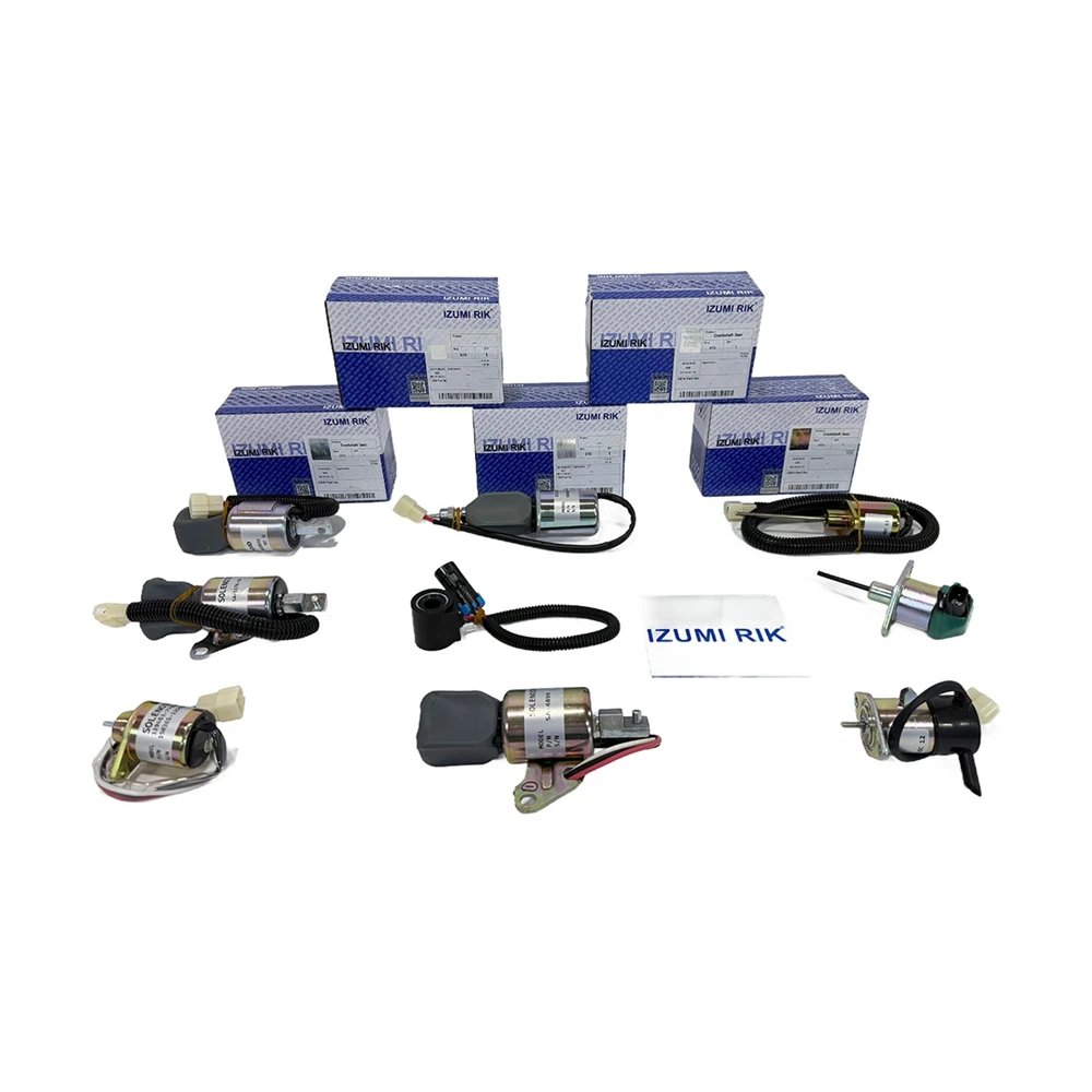 IZUMI 1106D, 1106D-70TA, 1106D-E60TA, 1106D-E66, Stop Solenoid Valve for Perkins
