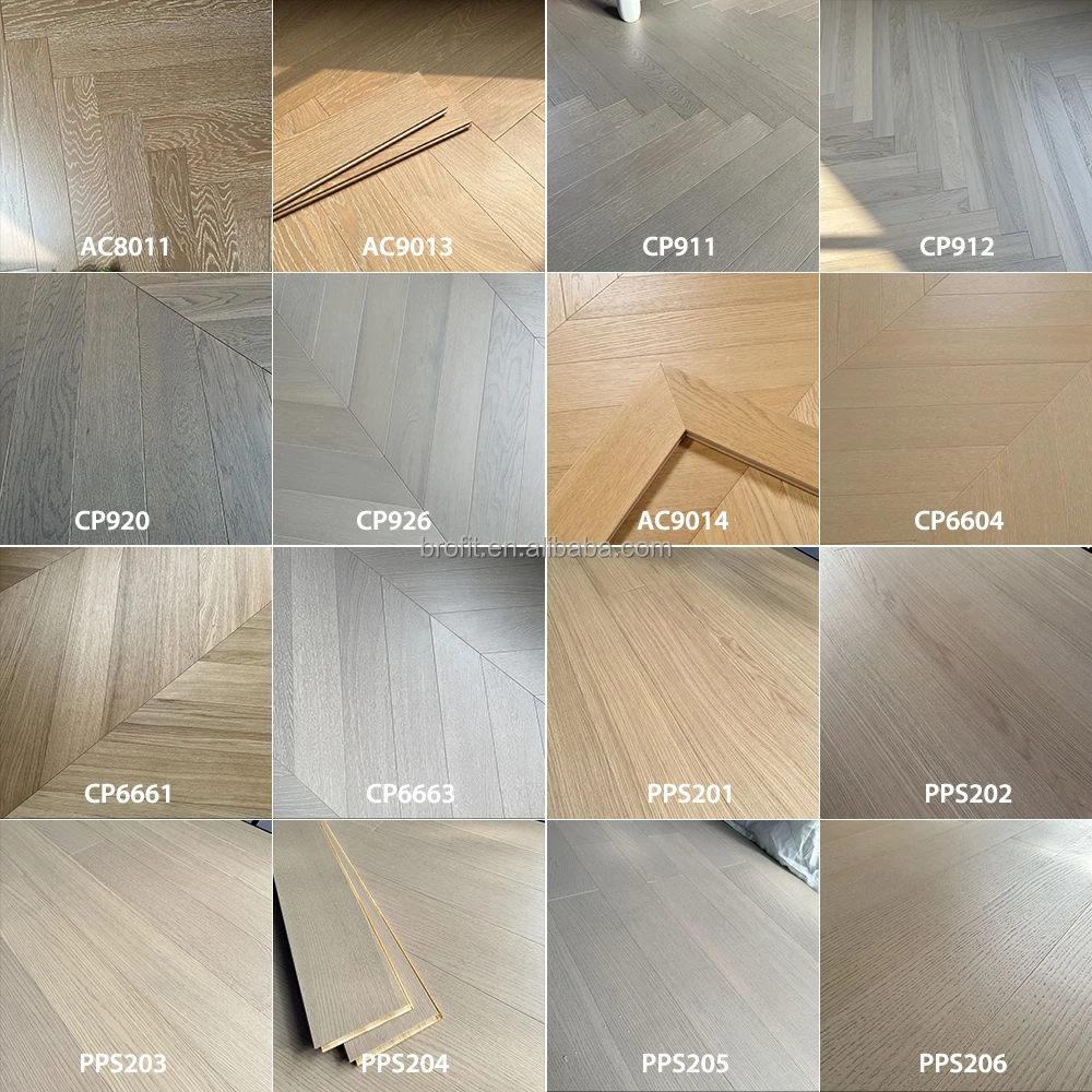 Photo inspiration: Permanent Textured Wood Customizations Reference: Customization Fishbone Natural Wood Grain Engineering Europe Oak Wood