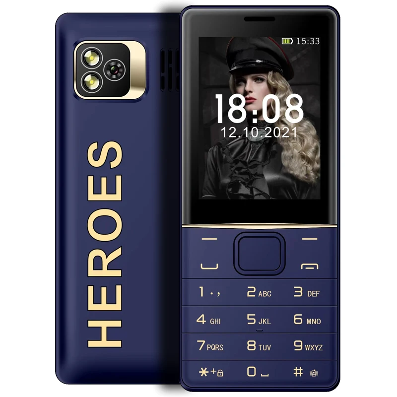 T475 Loud Speaker Keypad Mobile Phone 2500mah Big Battery Phone For Africa 2.8inch Color Display