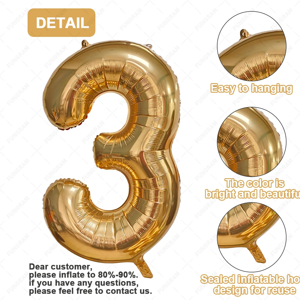 Carte De Fête D'anniversaire Ballon Doré Italien PNG , Dor