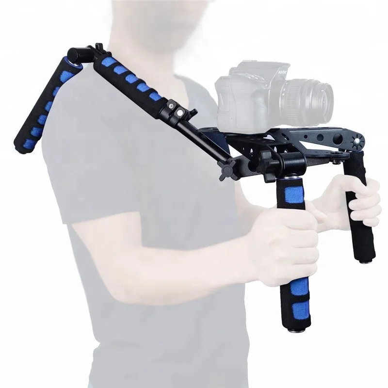 Original Blue Movie Kit Shoulder Mount Rig for DSLR Cameras