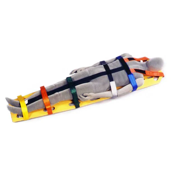 Patient Restraint Spider Strap Medical Colorful Nylon Spider Strap for Spine Board Fixation