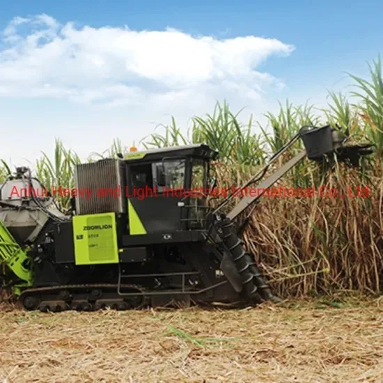 Zoomlion Machine Wheeled Sugarcane Harvester AC60 8400kg with Low Price