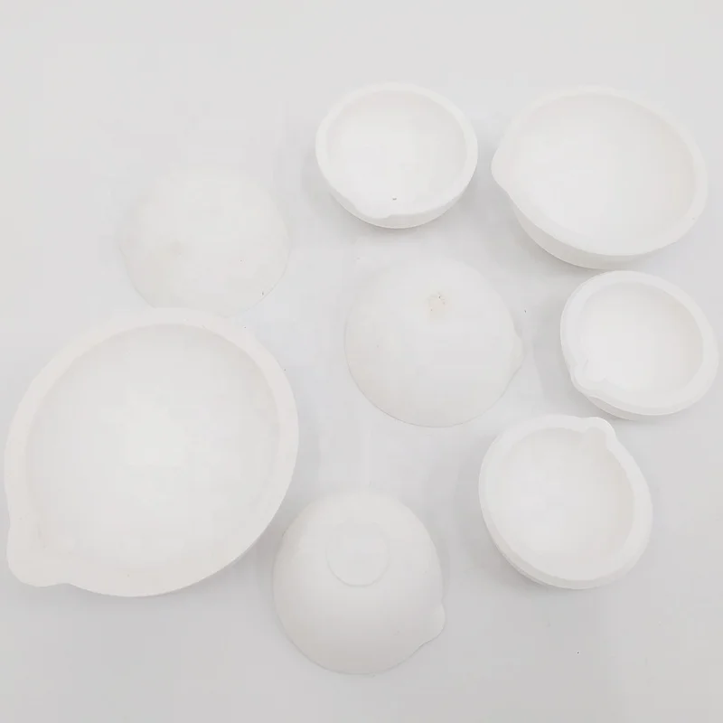 Crogiolo In Ceramica – Tazza/piattello Per Fusione Oro E Argento – Forno Raffinazione - 2