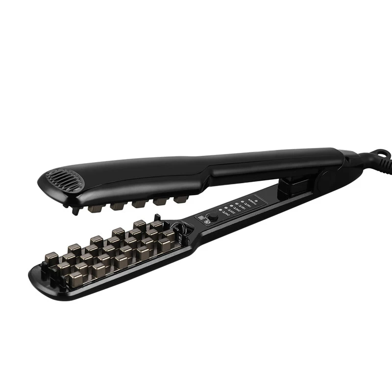 Hair Volumizer Crimper Volumizing Straightener with LCD