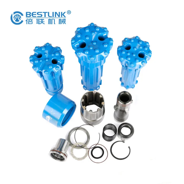 re035 3 remet hammer and bit reverse circulation pipe