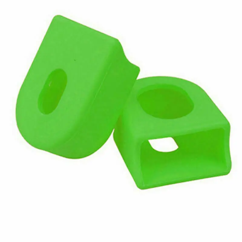 1Pair Bicycle Crank Protector Cover Silica Gel Race Face Mountain Bike Road Cycle Crank Boot Protectors
