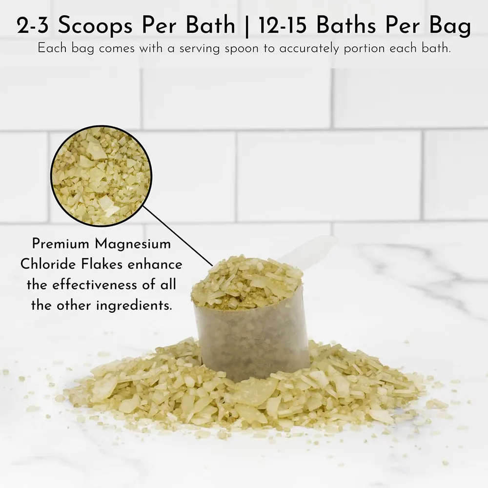 Relaxation,Soothing,Sore Muscles Spa Calming Bath Soak Epsom Dead Sea