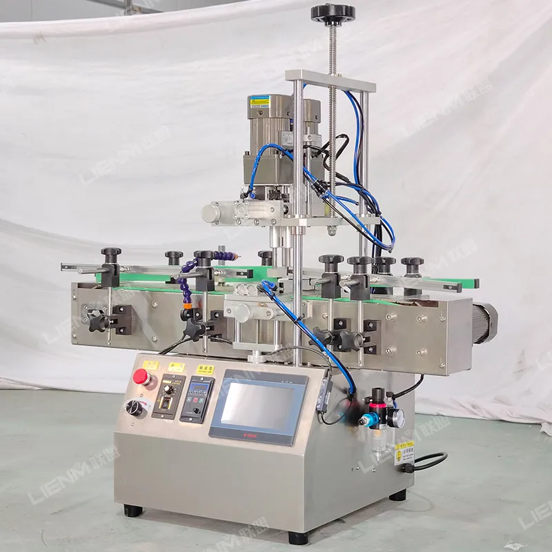Customized Semi-automatic Pneumatic Capping Machine Crimping Machine Screw Cap Bottles Manual Crown Capping Machine