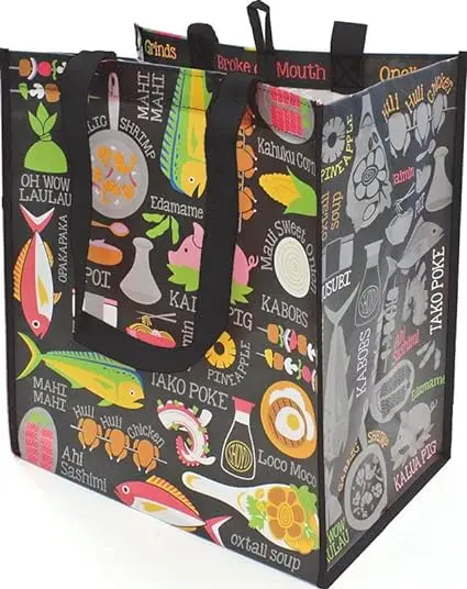 Foldable Reusable Bag for Grocery Groceries Promotion Eco-friendly Non Woven Design Shop Shopping Bag Grocery Bag Plain Foldable details