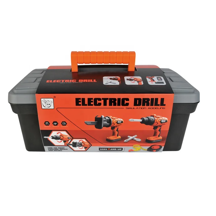 Хит продаж пластиковый детский инструмент для игры забавная игрушка набор ручных инструментов мальчиков