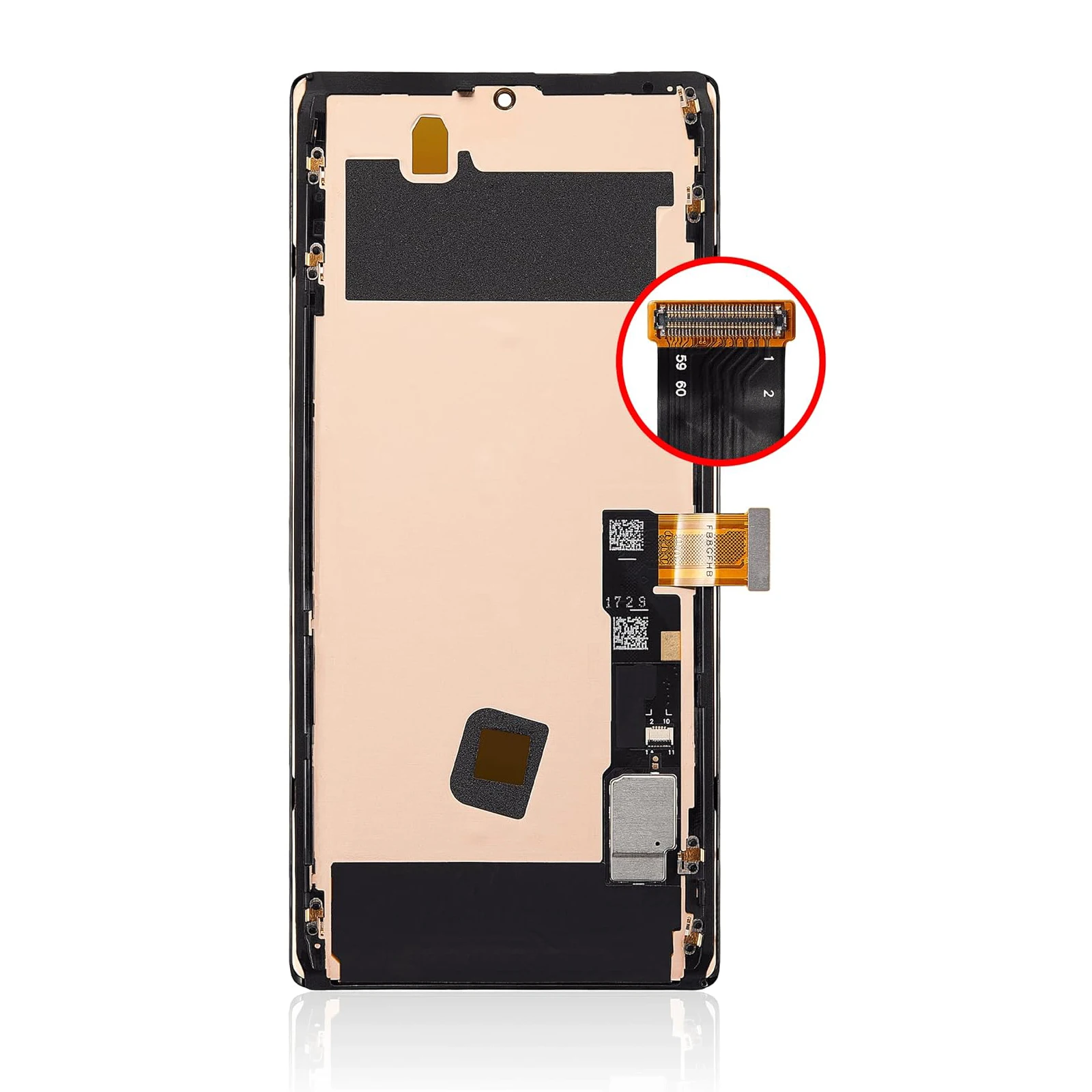 Display OLED Full Per Google Pixel 6 Pro Con Sensore Impronte, Schermo Di Ricambio Con Cornice Nera E Kit Strumenti - 3