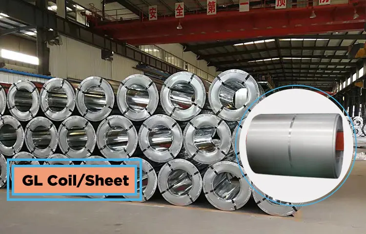 High Quality GL 55% Aluminium Zinc Coated Steel Coil Galvalume Steel Coil