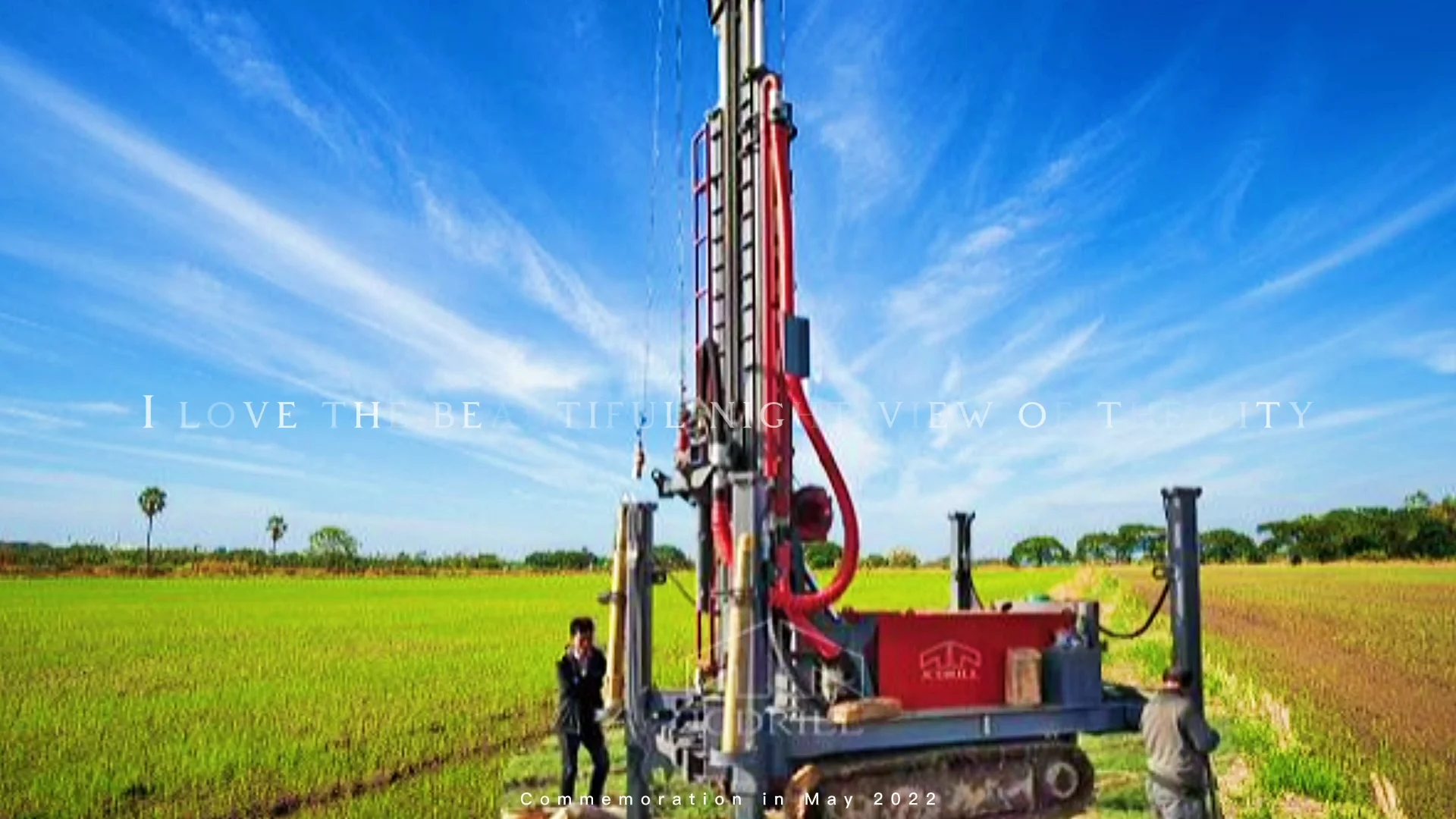Excellent Performance Hammer Equip Drill Machine Specification Dth Water Well Drilling Rig For