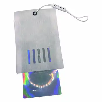 Custom Hang Paper Tag PVC  Labels Price Tags Garment Clothing Hang Tags For Clothes