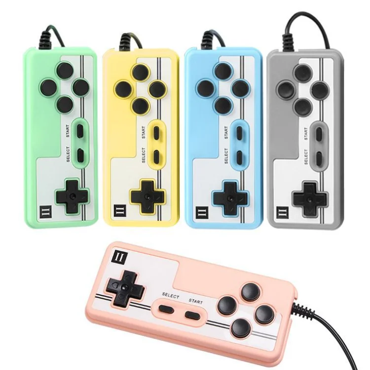 Retro Handheld Game Console Gamepad Controller for Android TV Game Console Wired Double Players Controllers