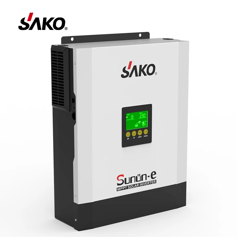 Sako Off Grid 3kv Mppt Charge Controller Hybrid Inverter With Wifi 24v Solar Power Inverter