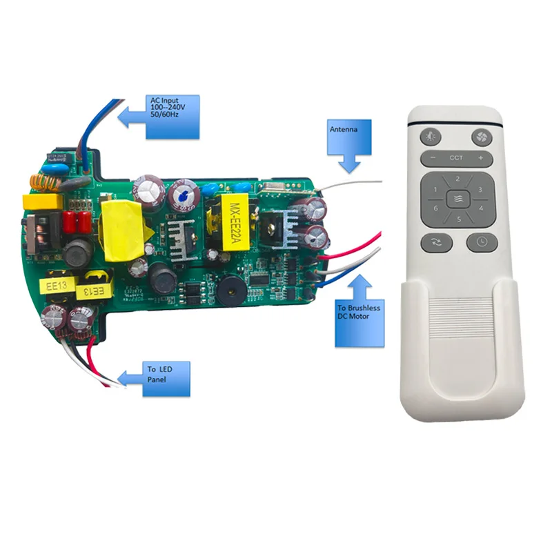 12v dc fan controller pcb control board ceiling fan circuit ac dc fan circuit