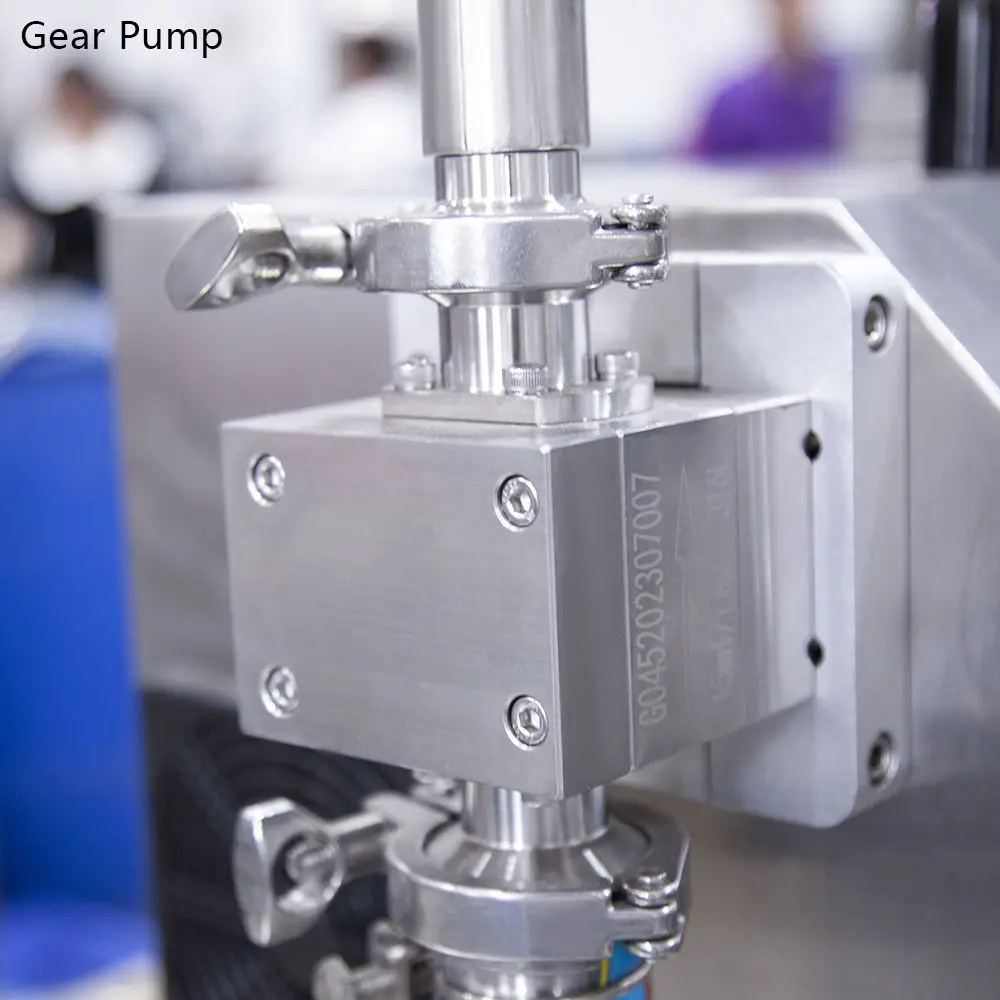 ZXSMART Pneumatic Bottle Sauce Cosmetic Cream Piston Filler Manual