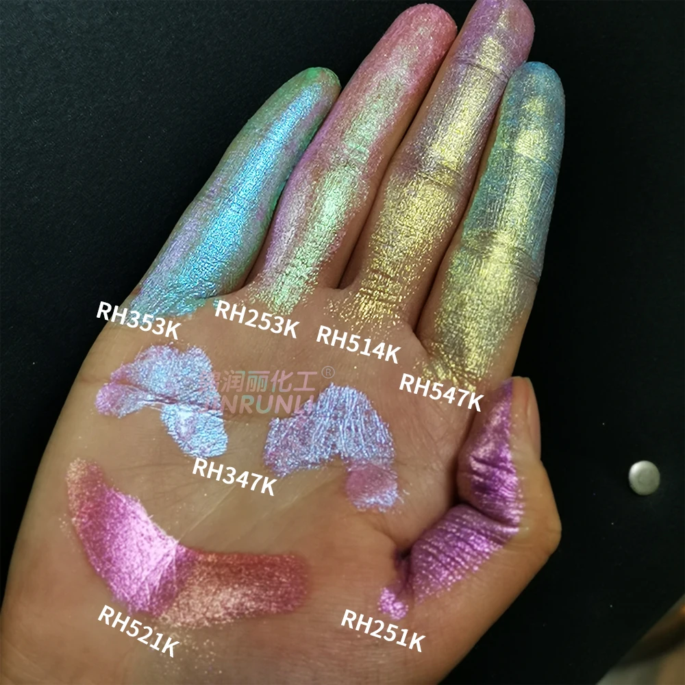 Candy Aurora Powder Pigment Multichrome Chameleon Color Shift Cosmetic ...