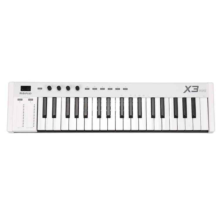 Midiplus X3 Mini 37鍵盤楽器ピアノ、スタジオ用USB MIDI