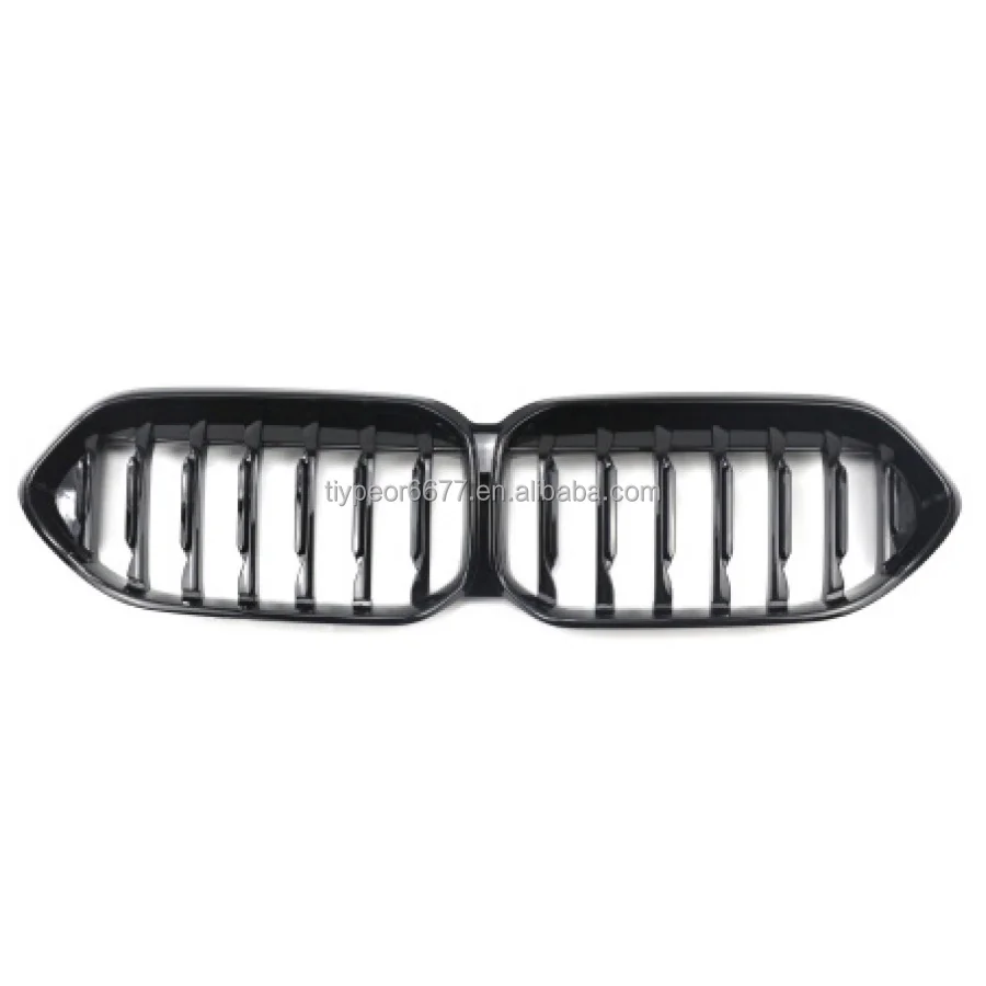 product tiypeor double line gloss black front kidney grille for 2020   2022 bmw 2 series f44 sedan 1pcs upgrade decorative accessories-7