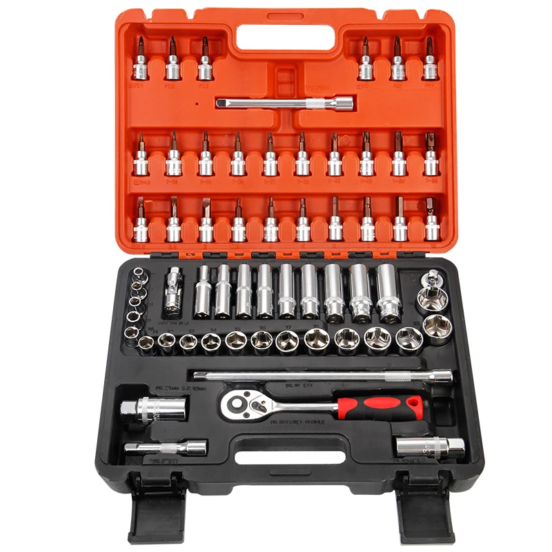 216pcs Socket Wrench Kits Auto Repair Tool Socket Ratchet Spanner Sets