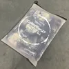 frosted zipper bag