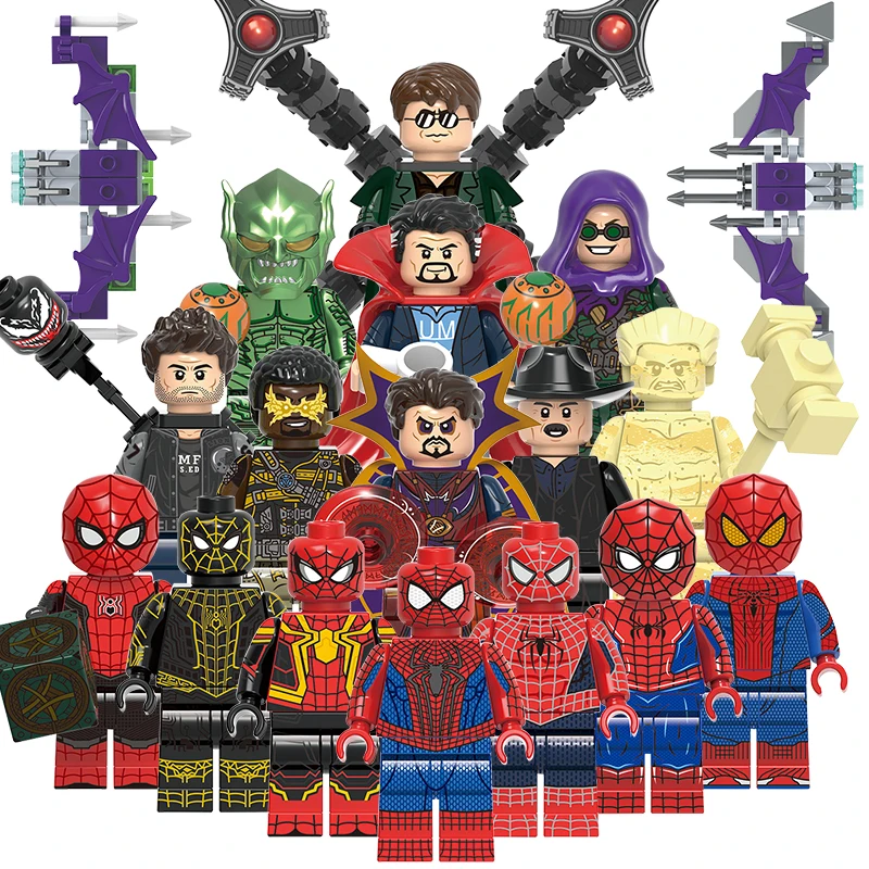 X0328 New No Way Home Spider Doctor Strange Green Goblin Devil Man Mystery  Super Heroes Mini Building Blocks Action Figure Toys - Buy Kids Educational  Plastic Building Blocks Toys Spiderman Gwen Stacy