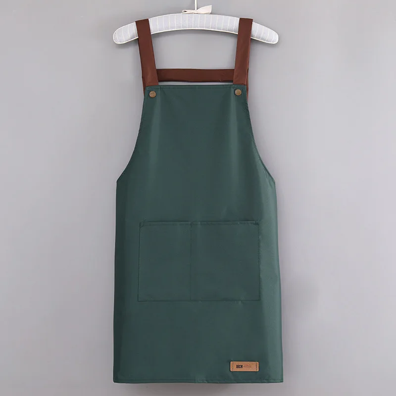 Custom Adults Cleaning Heavy Duty Black Pvc Waterproof Apron High Quality Advanced Plastic