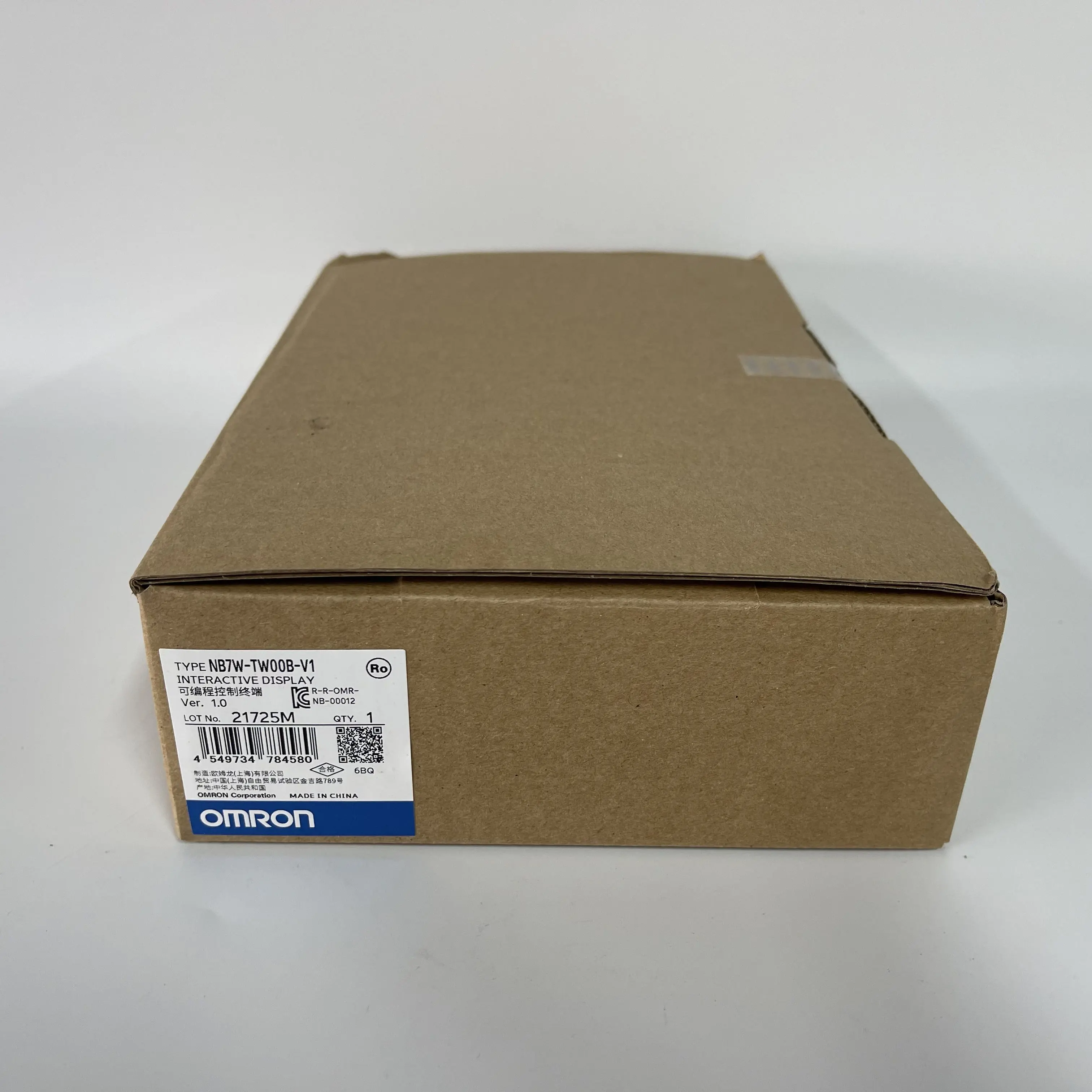 Omron Interactive Display HMI NB7W-TW00B-V1 Omron Interactive Display HMI NB7W-TW00B-V1