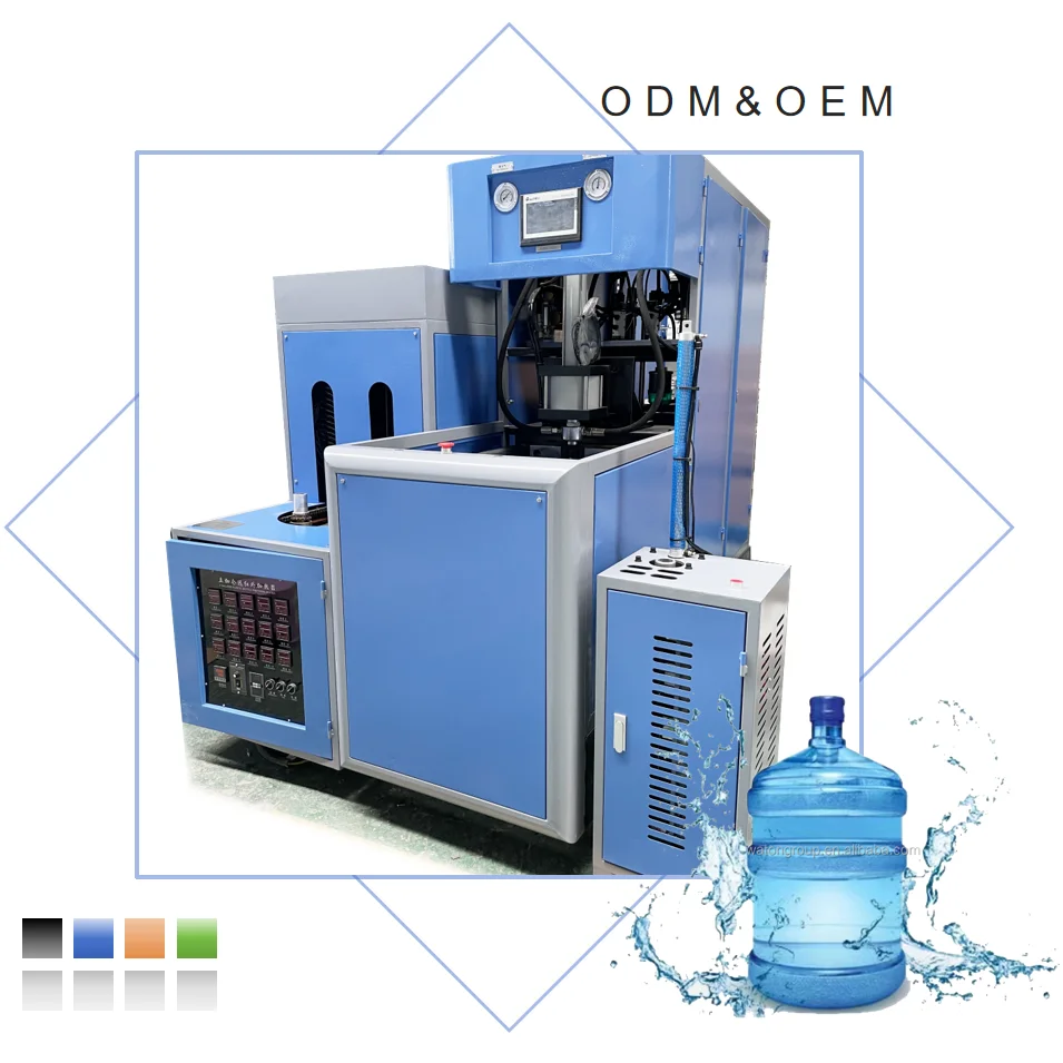 Easy Operating 5Gallon Milk Bottle PET Plastic Water Bottle Blow Molding Machine  Bottle Blowing Machinery