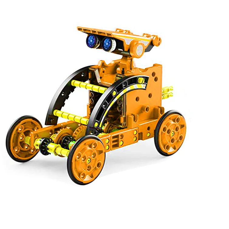 YM-S140 стебель проекты Солнечный робот DIY научный эксперимент наборы для детей 12 в 1 Солнечный робот игрушки строительный Набор для мальчиков и девочек